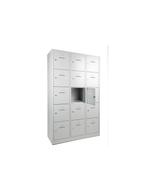 Lockerkast 15 lockers | Met brievensleuf, Verzenden, Nieuw in verpakking