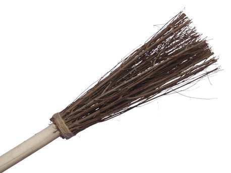 Decoratieve bezem met bezemsteel van 78 cm – uniek, Hobby en Vrije tijd, Knutselen, Nieuw, Ophalen of Verzenden