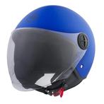 BHR 832 minimal vespa helm mat blauw | ECE 22.06, Motoren, Kleding | Motorhelmen, Verzenden, Nieuw met kaartje