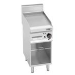 GGM Gastro | Elektrische bakplaat - 4 kW - Gegroefd - incl., Verzenden, Nieuw