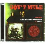 cd - Govt Mule - Life Before Insanity/Dose, Zo goed als nieuw, Verzenden
