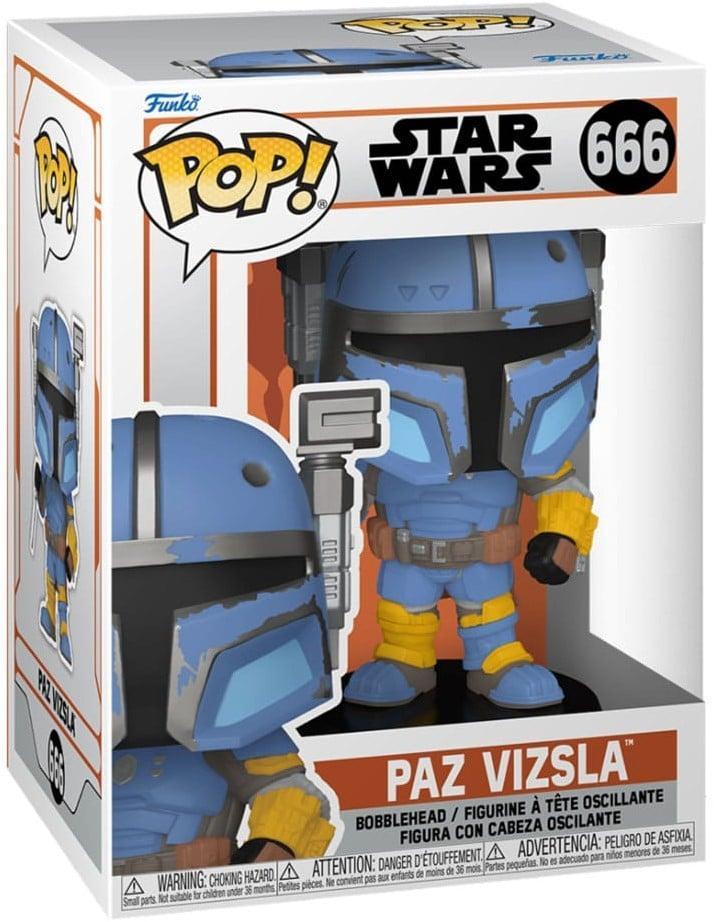 Funko Pop! - Star Wars The Mandalorian Paz Vizsla #666 |, Verzamelen, Poppetjes en Figuurtjes, Nieuw, Verzenden