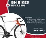 AANBIEDING: BH RS1 3.5 racefiets carbon Shimano 105 52 cm, 28 inch, Carbon, Nieuw, 49 tot 53 cm