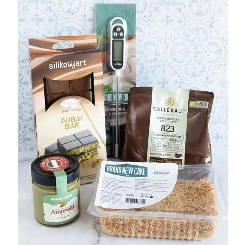 Maak je eigen Dubai Reep-pakket, Hobby en Vrije tijd, Taarten en Cupcakes maken, Nieuw, Verzenden