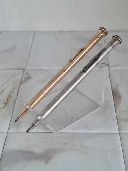 Wahl-Eversharp - lot de deux (plaque or et argent massif) -, Verzamelen, Pennenverzamelingen