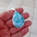 Larimar-motieven schildpadpatroon. Ambachtelijke creatie.