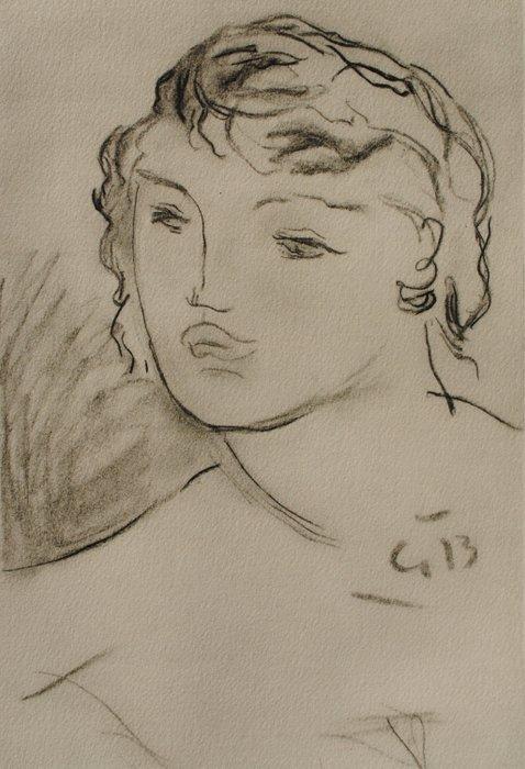 Georges Braque (1882-1963) - Portrait de femme, Antiek en Kunst, Antiek | Overige Antiek