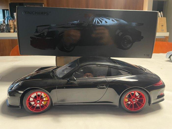 Minichamps 1:12 - Modelauto - Porsche 911 R - 2016, Hobby en Vrije tijd, Modelauto's | 1:5 tot 1:12