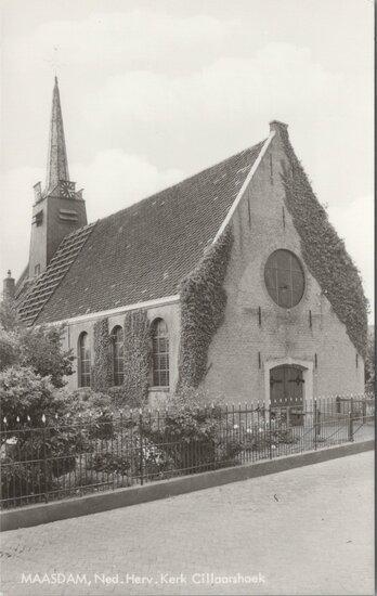 MAASDAM - Ned. Herv. Kerk Cillaarshoek, Verzamelen, Ansichtkaarten | Nederland, Verzenden