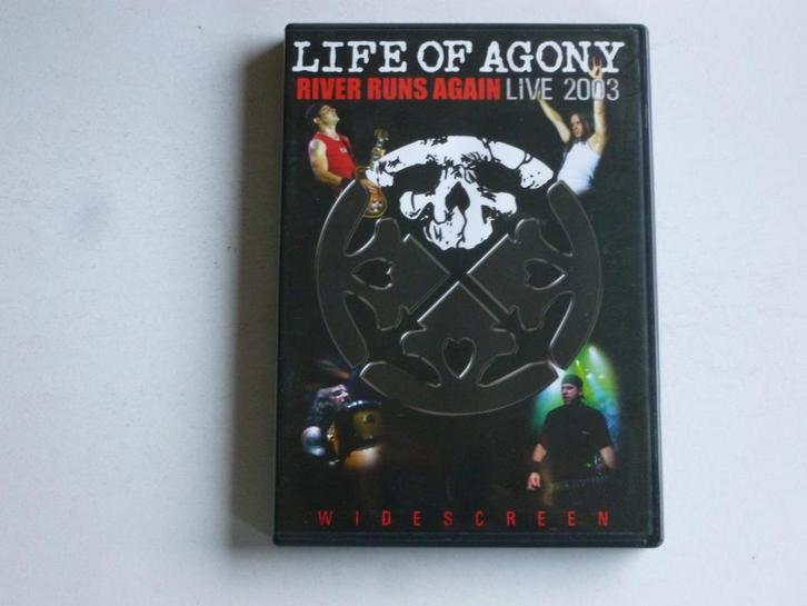Life of Agony - River Runs Again / Live 2003 (DVD), Cd's en Dvd's, Dvd's | Muziek en Concerten, Zo goed als nieuw, Verzenden