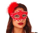 Masker Veren Rood, Hobby en Vrije tijd, Verzenden, Nieuw