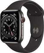 Apple Watch Series 6 44 mm kast van grijs roestvrij staal, Verzenden, Gebruikt