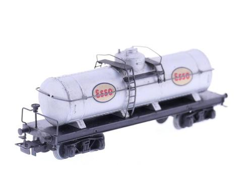 Schaal H0 Märklin 334 E .3 Ketelwagen Esso #P19 (H0 (1:87)), Hobby en Vrije tijd, Modeltreinen | H0, Wisselstroom, Analoog, Gebruikt