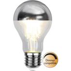 Star Trading Filament LED kopspiegellamp zilver E27 4W 35..., Nieuw, Ophalen of Verzenden