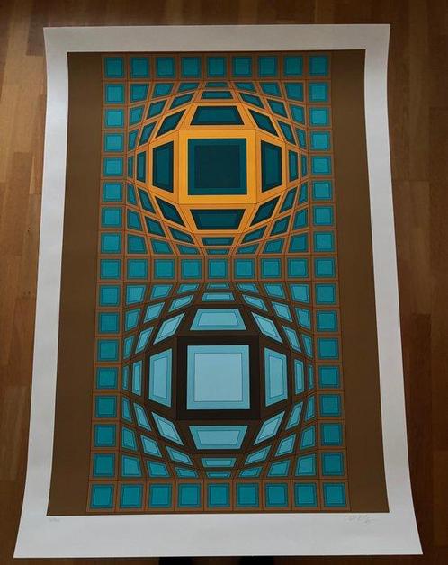 Victor Vasarely (1906-1997) - Kaaba, Antiek en Kunst, Antiek | Overige Antiek