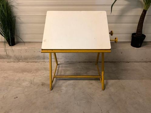 Vintage Tekentafel, Antiek en Kunst, Antiek | Meubels | Stoelen en Banken, Ophalen of Verzenden