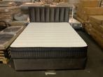 Online Veiling: V220 Antraciet Opberg Boxspring 160x200, Nieuw