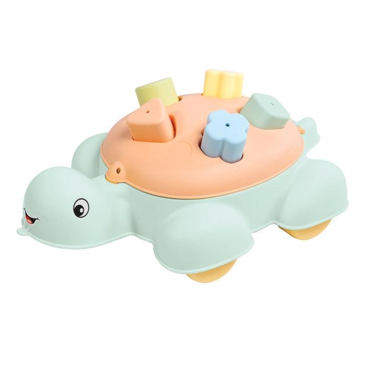 Dolu Pastel Schildpad Vormenstoof, Kinderen en Baby's, Speelgoed | Babyspeelgoed, Nieuw, Verzenden