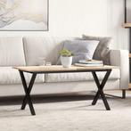 vidaXL Salontafelpoten X-frame 70x30x43 cm staal, Verzenden, Nieuw