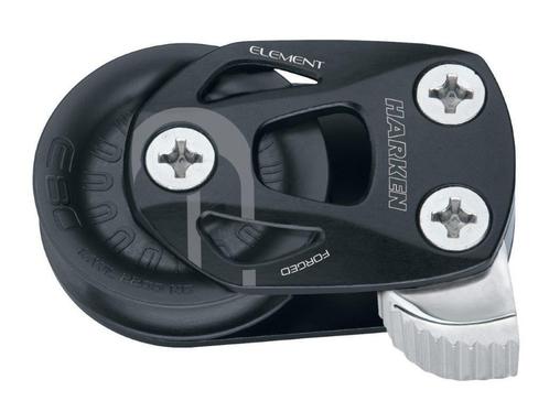 Harken 80mm Element voetblok met klem rechts, Watersport en Boten, Accessoires en Onderhoud, Ophalen of Verzenden
