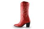 Lazamani Cowboy laarzen in maat 37 Rood | 10% extra korting, Verzenden, Lazamani, Zo goed als nieuw, Rood