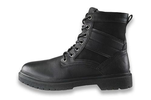 Bullboxer Veterboots in maat 44 Zwart | 10% extra korting, Kleding | Heren, Schoenen, Zwart, Zo goed als nieuw, Boots, Verzenden