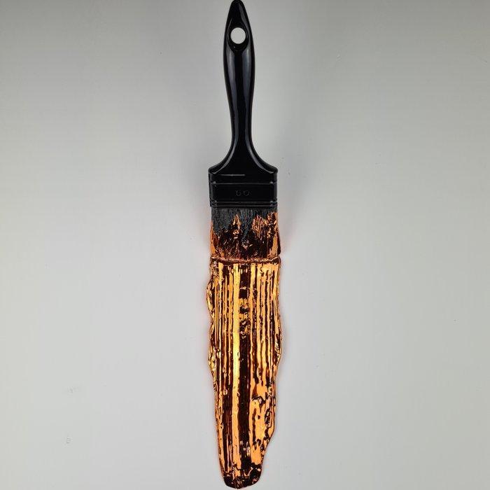 Santicri (1992) - Picture Black & Orange, Antiek en Kunst, Kunst | Designobjecten
