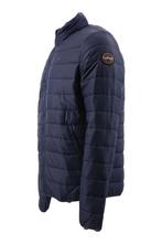 Napapijri Jas in maat S Blauw, Kleding | Heren, Verzenden, Zo goed als nieuw, Blauw, Napapijri