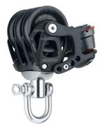 Harken 60mm Element drieschijfsblok met klem, Ophalen of Verzenden, Nieuw