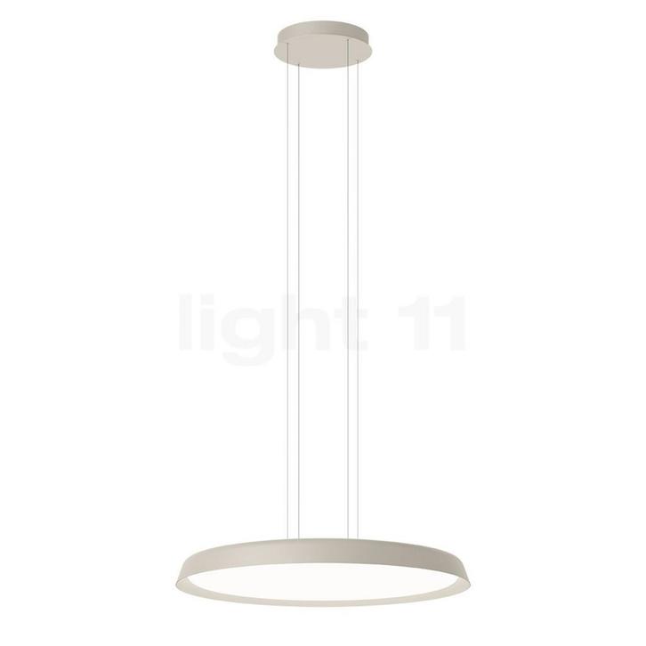 Vibia Bigger Hanglamp LED, beige - ø¸80 cm - 2.700 K - DAL, Huis en Inrichting, Lampen | Hanglampen, Nieuw, Verzenden