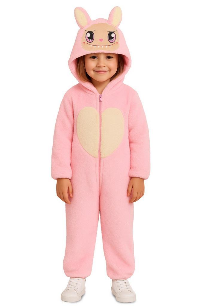 Labubu Onesie Roze Kind Hartje, Kleding | Dames, Carnavalskleding en Feestkleding, Nieuw, Ophalen of Verzenden