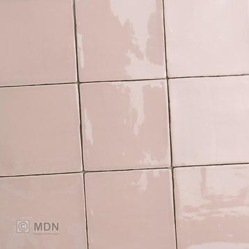 Roze handvorm tegels 13x13 cm beschikbaar voor biedingen