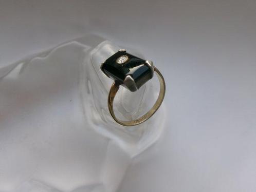 Verguld, Bakeliet - Ring - Art Deco, Antiek en Kunst, Kunst | Designobjecten
