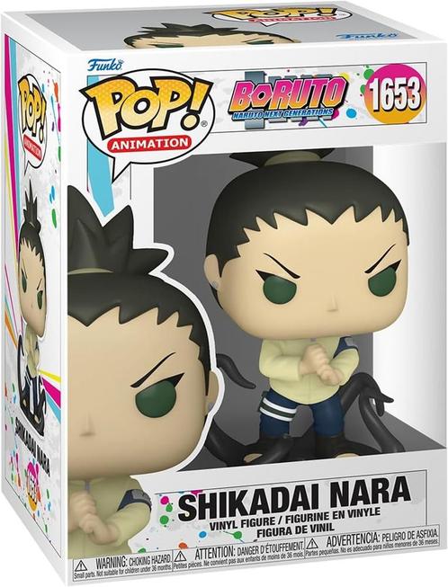 Funko Pop! - Boruto Shikadai #1653 | Funko - Hobby Artikelen, Verzamelen, Poppetjes en Figuurtjes, Nieuw, Verzenden