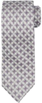 Suitable Stropdas Zijde Bloem Wit maat one size Heren, Verzenden, Nieuw, Wit, Suitable