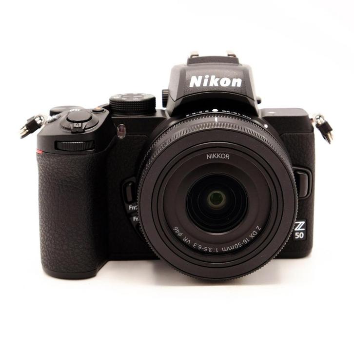 Nikon Z50 + 16-50mm VR (Occasion) - 1500 Opnamen, Audio, Tv en Foto, Fotocamera's Digitaal, Minder dan 4 keer, Zo goed als nieuw