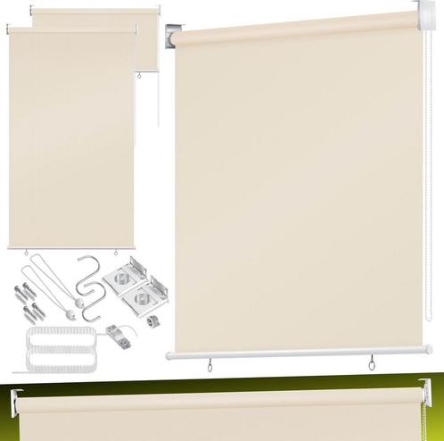 KESSER® Klemluifel - Balkonluifel - Rolgordijn - 100x140cm -, Huis en Inrichting, Overige Huis en Inrichting, Nieuw, Verzenden