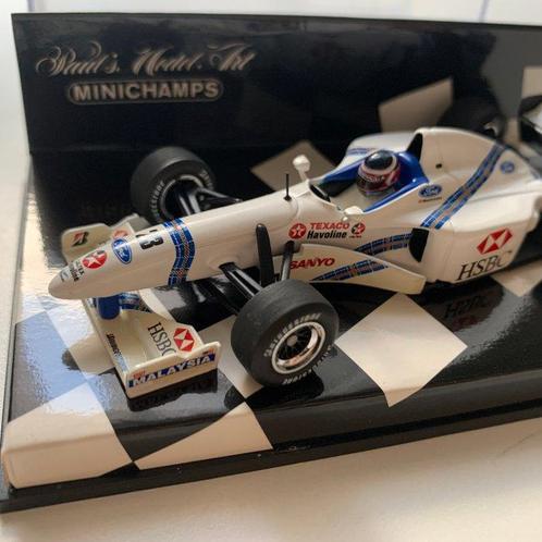 Minichamps 1:43 - Model raceauto - Minichamps 1/43 STEWART, Hobby en Vrije tijd, Modelauto's | 1:5 tot 1:12