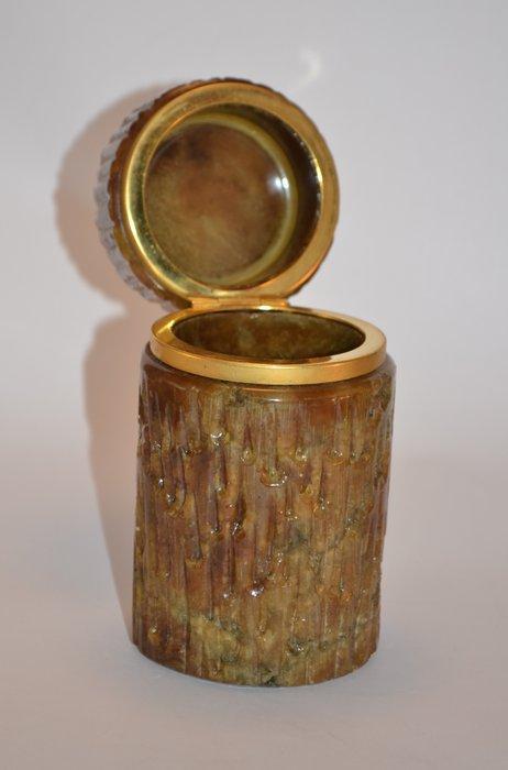 Doos - Albast - doos, Antiek en Kunst, Curiosa en Brocante