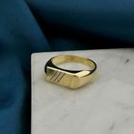 Tricolor gouden zegelring | Heren (vintage heren ring), Sieraden, Tassen en Uiterlijk, Ringen, Gebruikt, Overige kleuren, 19 tot 20