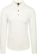 Profuomo Longsleeve Polo Off White maat M Heren, Wit, Nieuw, Profuomo, Verzenden