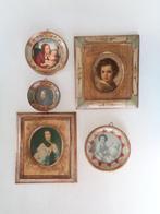 5 Classic Florentine pictute frames - mid century - Lijst -, Antiek en Kunst, Curiosa en Brocante