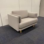 Design Lovesit  De VORM, 120 cm breed, Grijs - licht grijs, Huis en Inrichting, Ophalen of Verzenden, Gebruikt, Stof