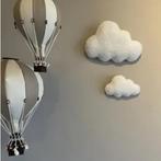 Prachtige 2-delige wanddecoratie wolkenset voor een zacht..., Ophalen of Verzenden, Nieuw