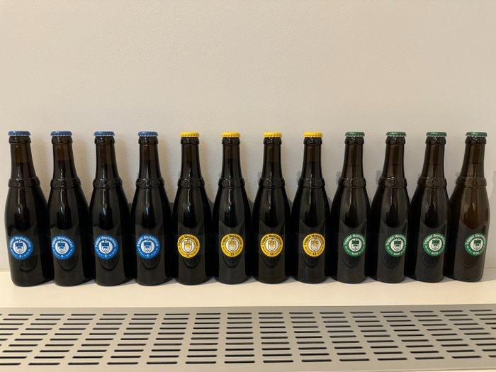 Westvleteren - VI, VIII & XII - 33cl - 12 flessen, Verzamelen, Wijnen