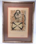 Salvador Dali (1904-1989) - Portrait aux Signatures, Antiek en Kunst