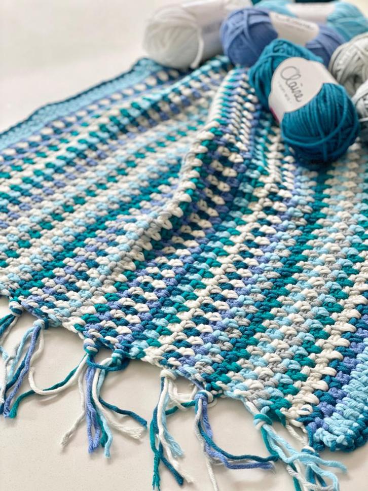 Haakpakket byClaire Seizoensdeken Winter, Hobby en Vrije tijd, Breien en Haken, Breien of Haken, Nieuw, Wol of Garen, Ophalen of Verzenden