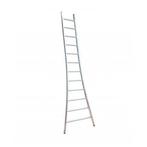 Maxall Ladder enkel uitgebogen 14 sporten 3,75m 65mm, Nieuw, Ophalen of Verzenden