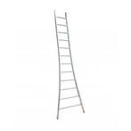 Maxall Ladder enkel uitgebogen 14 sporten 3,75m 65mm, Ophalen of Verzenden, Nieuw