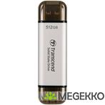 Transcend TS512GESD310S  512GB USB-C/USB-A, Computers en Software, Harde schijven, Verzenden, Nieuw, Transcend